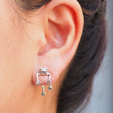 Boucles “Grenouille Mignonne”