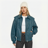 Elina – Veste en cuir PU