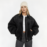 Elina – Veste en cuir PU