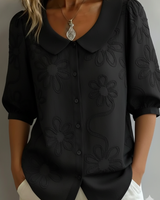 Sultaná - Blouse légère florale élégance naturelle